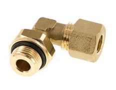 10mm & G3/8'' Brass Elbow Compression Fitting with Male Threads 95 bar NBR Adjustable DIN EN 1254-2