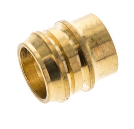 Racor de compresión recto de latón de 10 mm DN 1275 bar DIN EN 1254-2