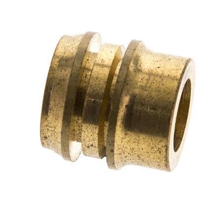 Racor de compresión recto de latón de 10 mm DN 1489 bar DIN EN 1254-2