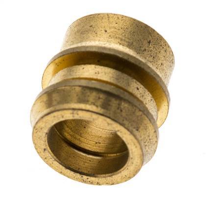Racor de compresión recto de latón de 10 mm DN 1489 bar DIN EN 1254-2