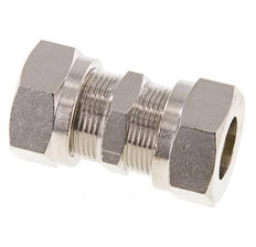 Racor recto de latón niquelado 18L 65 bar ISO 8434-1