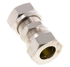 Racor recto de latón niquelado 18L 65 bar ISO 8434-1