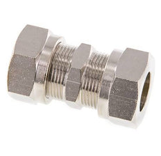 Racor recto de latón niquelado 18L 65 bar ISO 8434-1