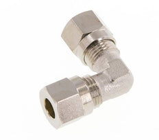 6LL Nickel plated Brass Elbow Cutting Fitting 100 bar ISO 8434-1 [2 Pieces]