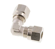 6LL Nickel plated Brass Elbow Cutting Fitting 100 bar ISO 8434-1 [2 Pieces]