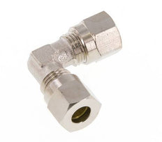 6LL Nickel plated Brass Elbow Cutting Fitting 100 bar ISO 8434-1 [2 Pieces]