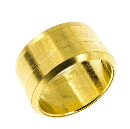 15L (M22x1.5) Anillo de corte de latón [10 Piezas]