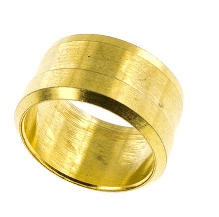 15L (M22x1.5) Anillo de corte de latón [10 Piezas]