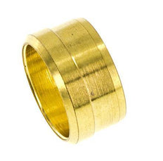 15L (M22x1.5) Anillo de corte de latón [10 Piezas]