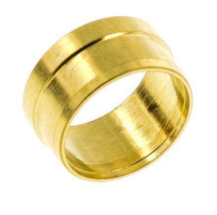 15L (M22x1.5) Anillo de corte de latón [10 Piezas]