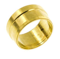 15L (M22x1.5) Anillo de corte de latón [10 Piezas]