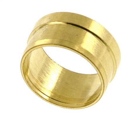 15L (M22x1.5) Anillo de corte de latón [10 Piezas]