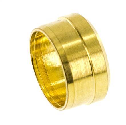 15L (M22x1.5) Anillo de corte de latón [10 Piezas]