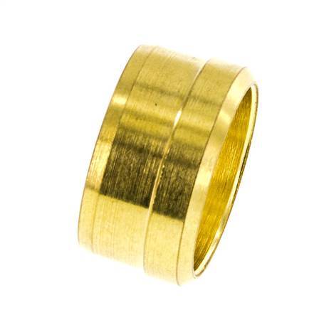 15L (M22x1.5) Anillo de corte de latón [10 Piezas]