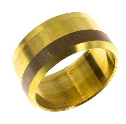 18L (M26x1.5) Anillo de corte de latón [10 Piezas]