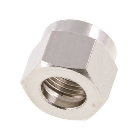 8LL (M12x1) Brass Union Nut [10 Pieces]