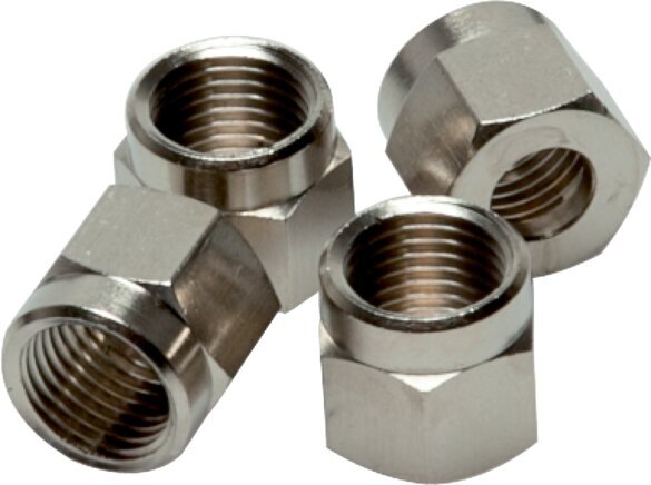 10 (M16x1.5) Brass Union Nut [10 Pieces]