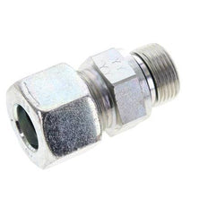 16S & M22x1.5 Zink plated Steel Straight Cutting Fitting with Male Threads 400 bar NBR ISO 8434-1