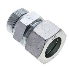 38S & M48x2 Zink plated Steel Straight Cutting Fitting with Male Threads 315 bar NBR ISO 8434-1