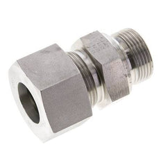 25S & M33x2 Stainless Steel Straight Cutting Fitting with Male Threads 400 bar FKM ISO 8434-1