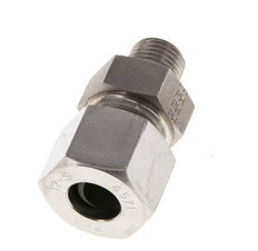 Accesorio de corte recto de acero inoxidable 12L y R1/4'' con rosca macho 630 bar ISO 8434-1