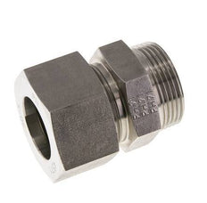 Racor de corte recto de acero inoxidable 30L y R1-1/4'' con rosca macho 400 bar ISO 8434-1