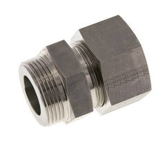 Racor de corte recto de acero inoxidable 30L y R1-1/4'' con rosca macho 400 bar ISO 8434-1