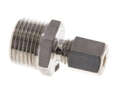Racor de compresión recto de acero inoxidable 6L y R1/2'' con rosca macho 315 bar ISO 8434-1