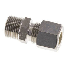 Racor de compresión recto de acero inoxidable 10L y R3/8'' con rosca macho 315 bar ISO 8434-1