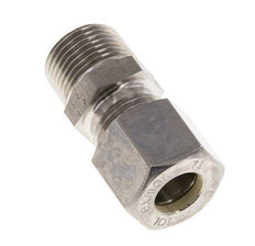 Racor de compresión recto de acero inoxidable 10L y R3/8'' con rosca macho 315 bar ISO 8434-1
