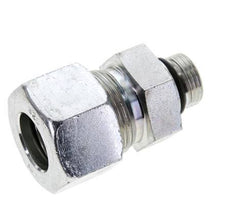 20S & UNF 3/4''-16 Zink plated Steel Straight Cutting Fitting with Male Threads 400 bar ISO 8434-1