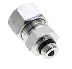 20S & UNF 3/4''-16 Zink plated Steel Straight Cutting Fitting with Male Threads 400 bar ISO 8434-1
