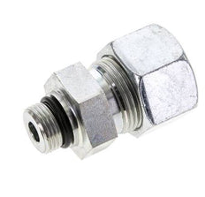 20S & UNF 3/4''-16 Zink plated Steel Straight Cutting Fitting with Male Threads 400 bar ISO 8434-1