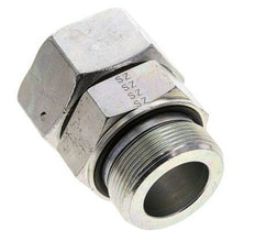 38S y M48x2 Acero Zincado Giratorio Recto con Rosca Macho 315 bar Junta tórica de NBR Cono de Sellado Ajustable ISO 8434-1