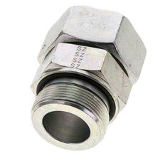 38S y M48x2 Acero Zincado Giratorio Recto con Rosca Macho 315 bar Junta tórica de NBR Cono de Sellado Ajustable ISO 8434-1