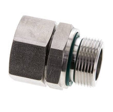 28L y M33x2 Acero Inoxidable Giratorio Recto con Rosca Macho 160 bar FKM O-ring Cone Sealing Adjustable ISO 8434-1