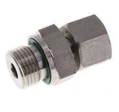 12S y G1/2'' Rótula recta de acero inoxidable con rosca macho 630 bar FKM Ajustable ISO 8434-1