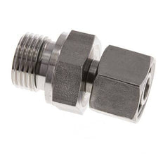 12S y G1/2'' Rótula recta de acero inoxidable con rosca macho 630 bar FKM Ajustable ISO 8434-1