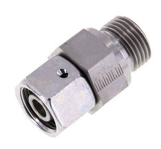 14S & G1/2'' Acero zincado Rótula recta con rosca macho 630 bar Junta tórica de NBR Cono de estanquidad Ajustable ISO 8434-1