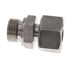 14S & G1/2'' Acero zincado Rótula recta con rosca macho 630 bar Junta tórica de NBR Cono de estanquidad Ajustable ISO 8434-1