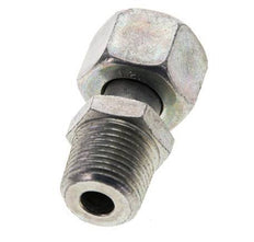 12L y 3/8'' NPT Acero zincado Rótula recta con rosca macho 315 bar Ajustable ISO 8434-1
