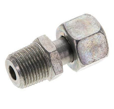 12L y 3/8'' NPT Acero zincado Rótula recta con rosca macho 315 bar Ajustable ISO 8434-1