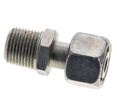 12L y 3/8'' NPT Acero zincado Rótula recta con rosca macho 315 bar Ajustable ISO 8434-1