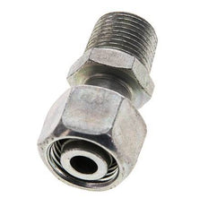 12L y 3/8'' NPT Acero zincado Rótula recta con rosca macho 315 bar Ajustable ISO 8434-1