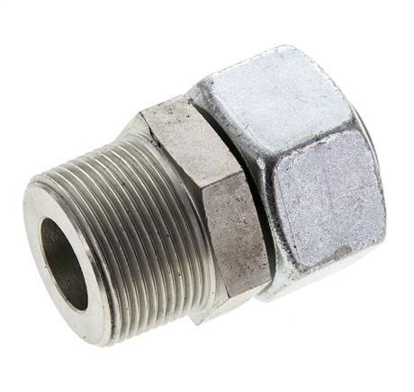 30S y 1-1/4'' NPT Rótula recta de acero con rosca macho 400 bar Ajustable ISO 8434-1