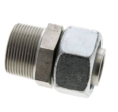 30S y 1-1/4'' NPT Rótula recta de acero con rosca macho 400 bar Ajustable ISO 8434-1
