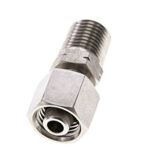 8L y 1/4'' NPT Rótula recta de acero inoxidable con rosca macho 315 bar Ajustable ISO 8434-1