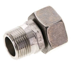 22L y 3/4'' NPT Acero inoxidable Rótula recta con rosca macho 160 bar Ajustable ISO 8434-1