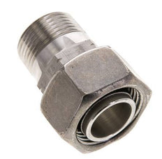 22L y 3/4'' NPT Acero inoxidable Rótula recta con rosca macho 160 bar Ajustable ISO 8434-1