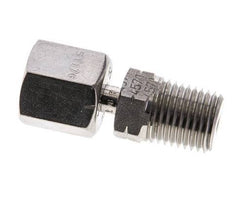 6S & 1/4'' NPT Stainless Steel Straight Swivel with Male Threads 630 bar Adjustable ISO 8434-1